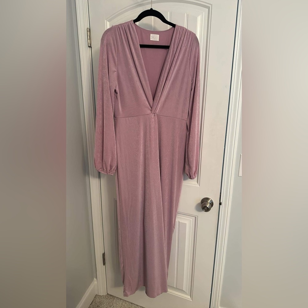 Twisted Front Maxi Dress